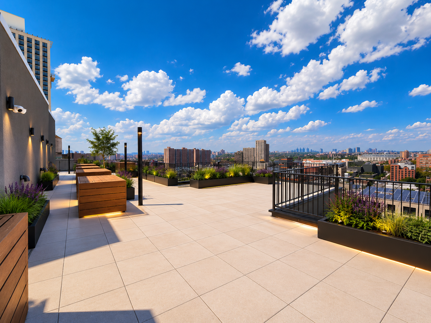 Rooftop terrace